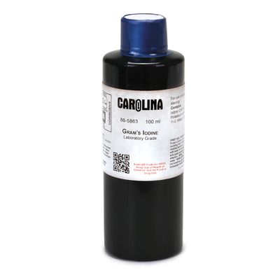 Gram Iodine, Laboratory Grade, 100 mL