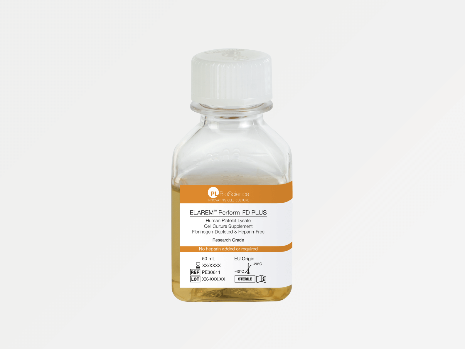 50 mL Bottle of ELAREM™ Perform-FD PLUS by PL BioScience