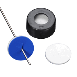 DWK Life Sciences uLMicroLiter® 11 mm Snap Caps with Pre-Cut PTFE / Silicone Septa