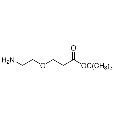 tert-Butyl 3-(2-Aminoethoxy)propanoate, CAS RN: 1260092-46-3, Product Number: B6249