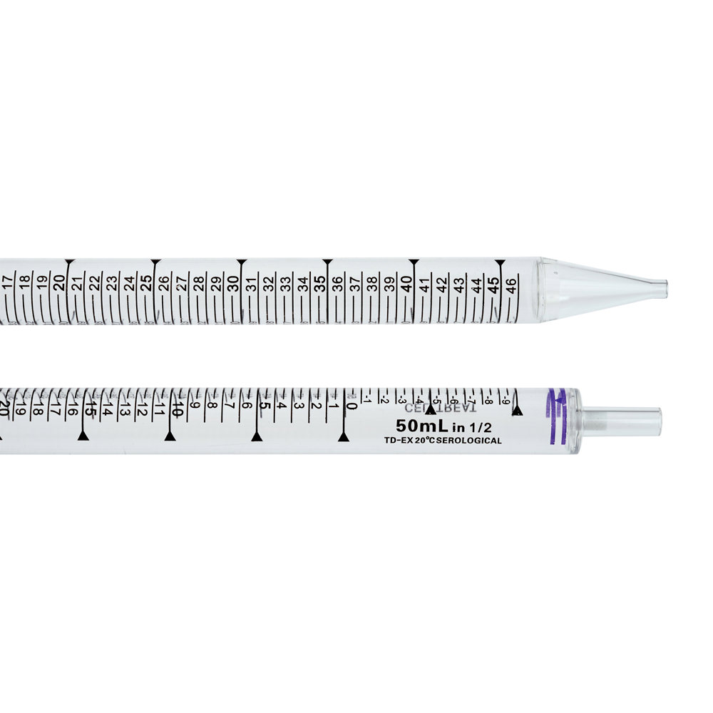 50mL Pipet, Individually Wrapped, Paper/Plastic, Bag, Sterile