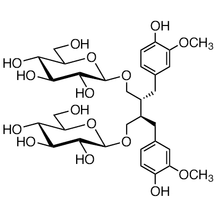 Secoisolariciresinol Diglucoside, CAS RN: 158932-33-3, Product Number: E1451