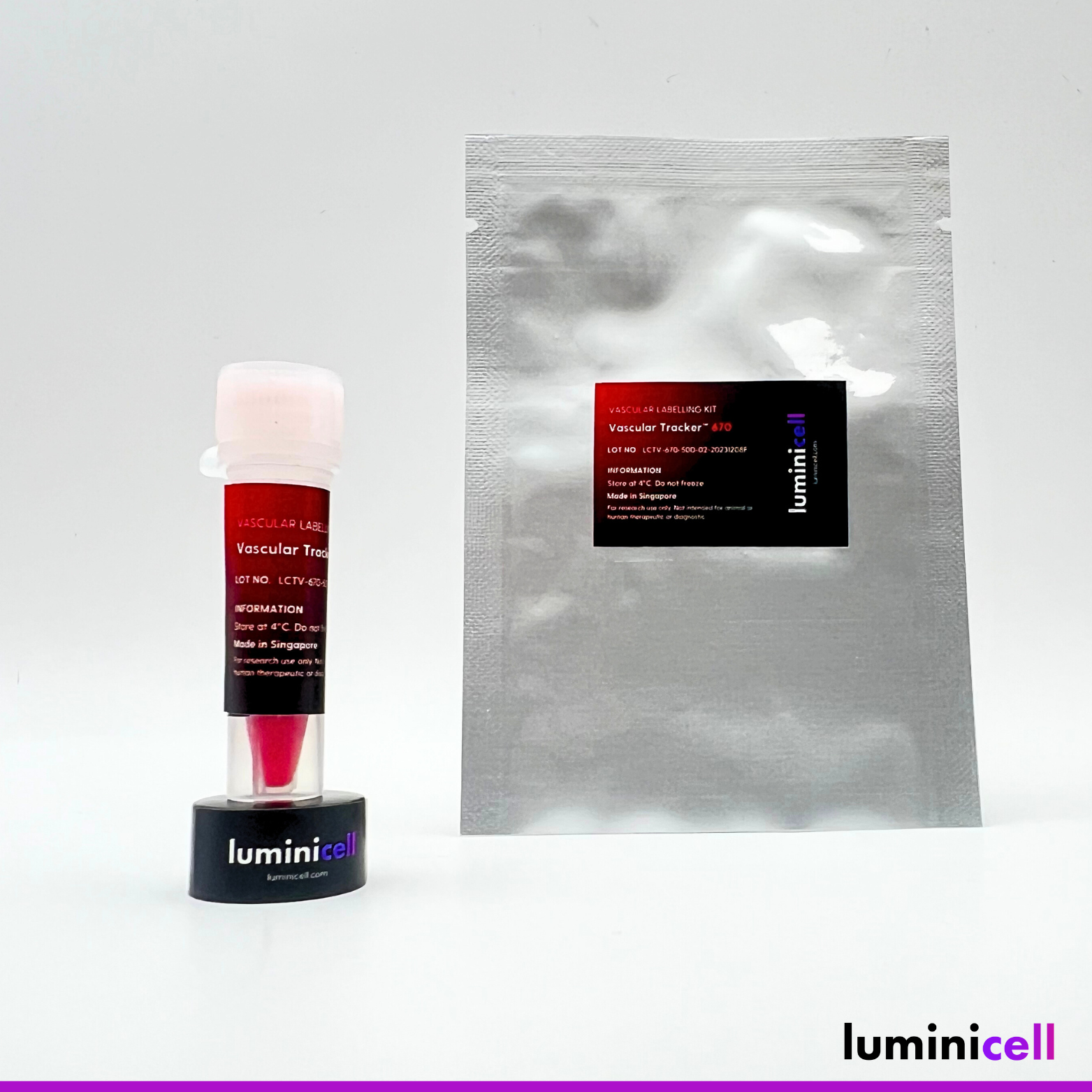Vascular Tracker - Vascular Labeling Kit 670 (Red)