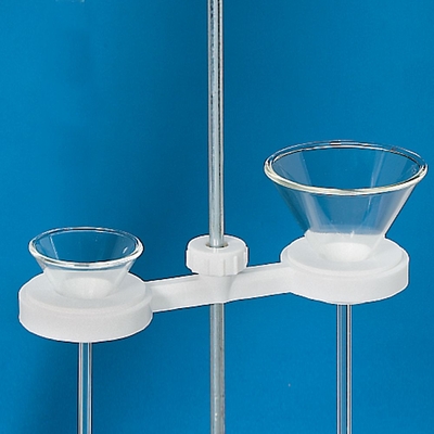 Funnel Holder, Polyethylene, Double