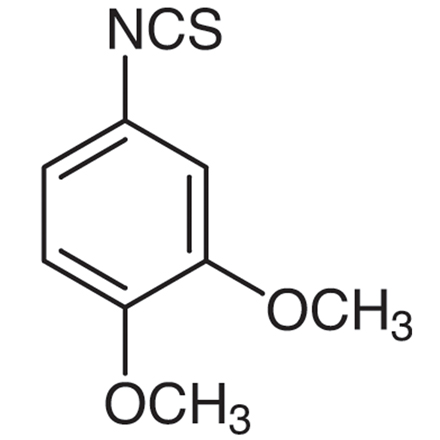 3,4-Dimethoxyphenyl Isothiocyanate, CAS RN: 33904-04-0, Product Number: I0541