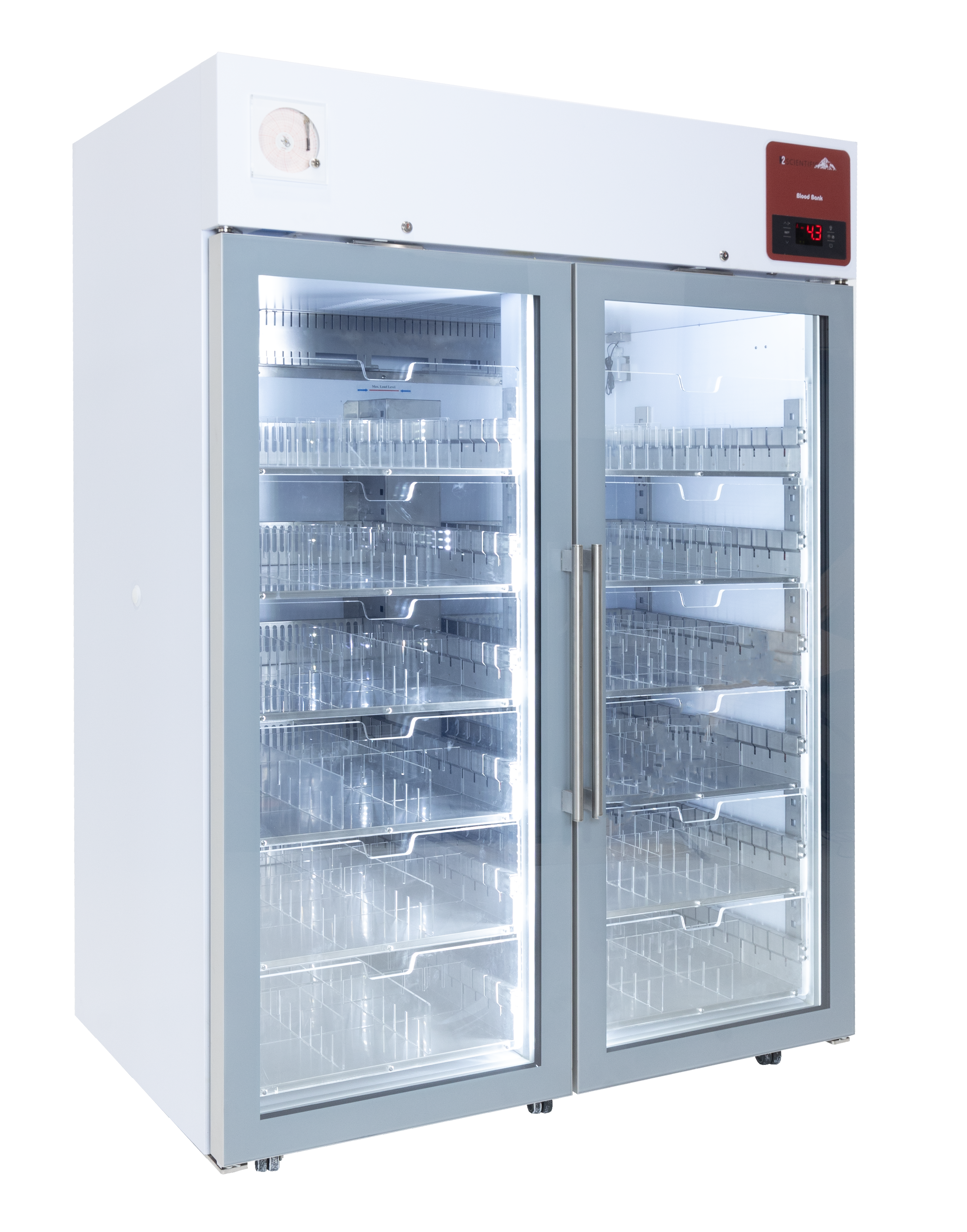 49 Cu. Ft. High Performance Blood Bank Glass Door Refrigerator