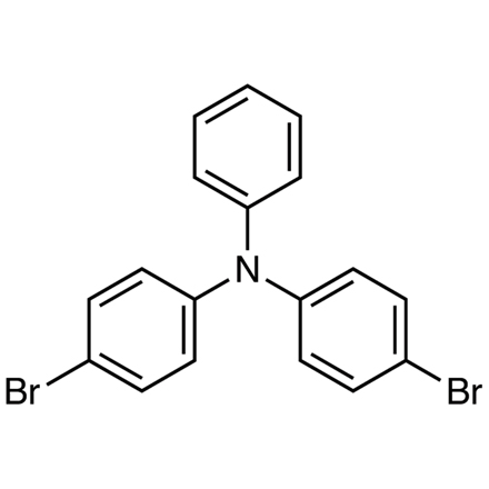 4,4'-Dibromotriphenylamine (purified by sublimation), CAS RN: 81090-53-1, Product Number: D5603