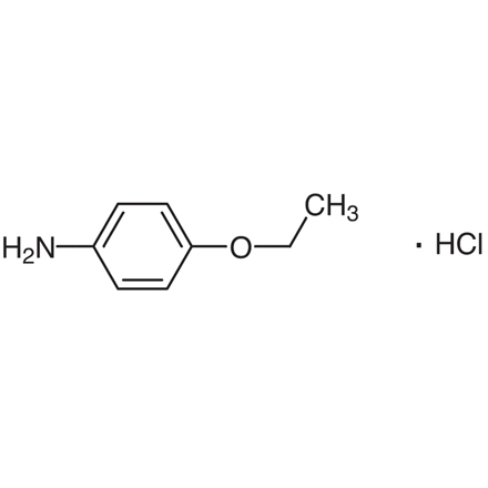 p-Phenetidine Hydrochloride, CAS RN: 637-56-9, Product Number: P0116