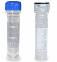 SureSeal™ 2 mL Self-Standing Screw Cap Microcentrifuge Tubes