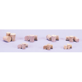 Laboratory Grade Tapered Cork Stoppers, Size 0000 - 9