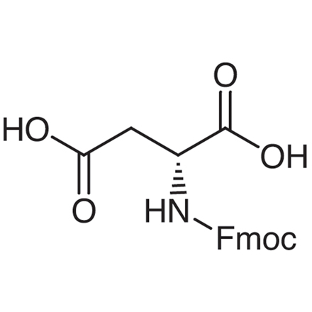 N-[(9H-Fluoren-9-ylmethoxy)carbonyl]-D-aspartic Acid, CAS RN: 136083-57-3, Product Number: F0592