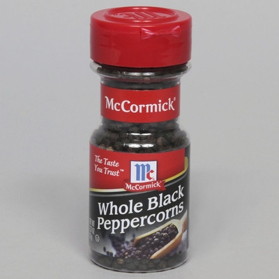 Peppercorn, Whole, Black, 2 oz