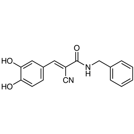 Tyrphostin AG 490, CAS RN: 133550-30-8, Product Number: T2962