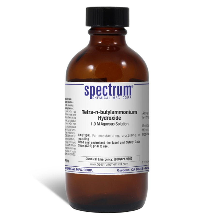 Tetra-n-butylammonium Hydroxide, 1.0 M Aqueous Solution
