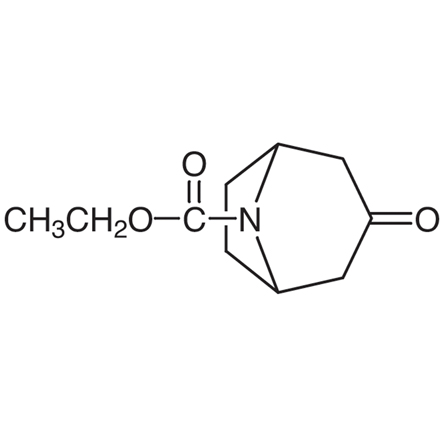 N-(Ethoxycarbonyl)nortropinone, CAS RN: 32499-64-2, Product Number: E0834