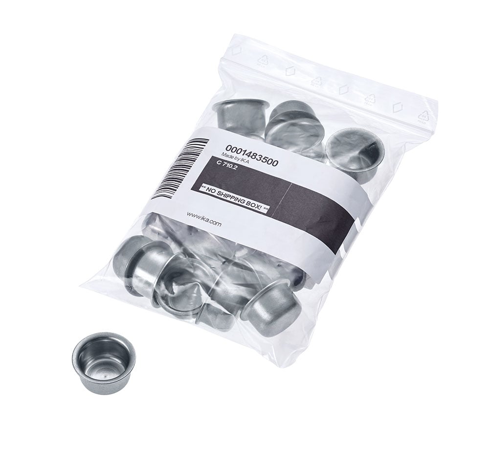 C 710.2 Set of VA combustion crucibles - Software calorimeters