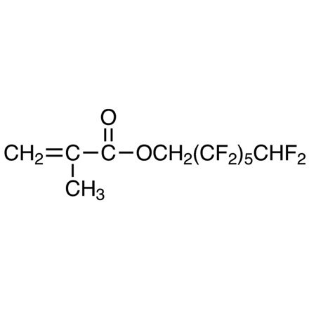 2,2,3,3,4,4,5,5,6,6,7,7-Dodecafluoroheptyl Methacrylate (stabilized with TBC), CAS RN: 2261-99-6, Product Number: D4990