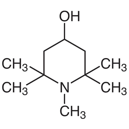 4-Hydroxy-1,2,2,6,6-pentamethylpiperidine, CAS RN: 2403-89-6, Product Number: H1068