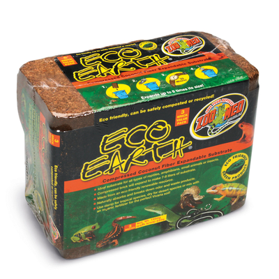 Eco Earth® Terrarium Substrate, 3-Brick Pack