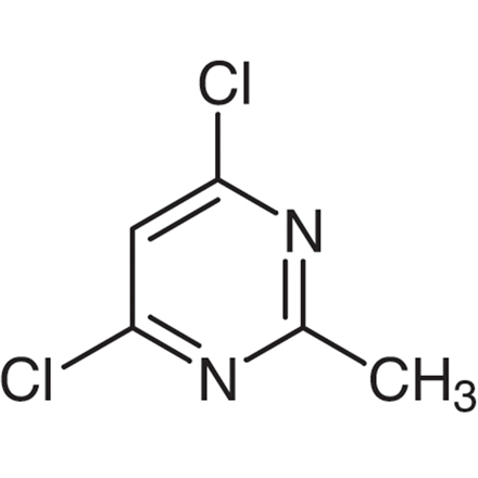 4,6-Dichloro-2-methylpyrimidine, CAS RN: 1780-26-3, Product Number: D3558