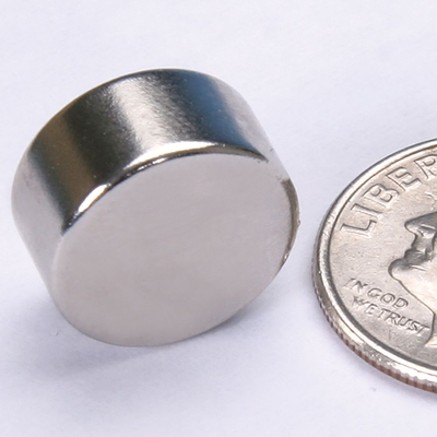 Neodymium Magnet, Round 1/2 x 1/4
