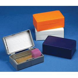 Globe Scientific® 12 Place Slide Storage Boxes