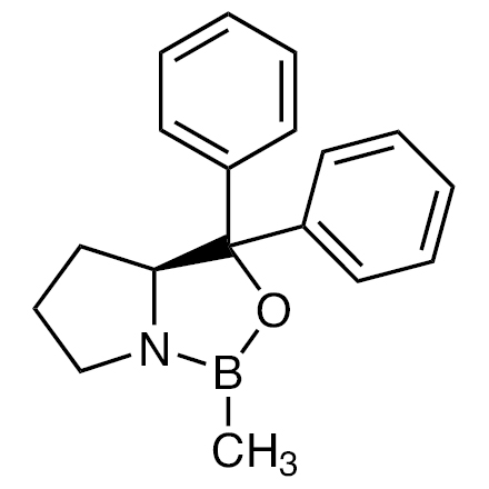 (S)-5,5-Diphenyl-2-methyl-3,4-propano-1,3,2-oxazaborolidine (ca. 1mol/L in Toluene), CAS RN: 112022-81-8, Product Number: D5912