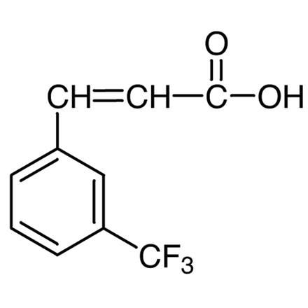 3-(Trifluoromethyl)cinnamic Acid, CAS RN: 779-89-5, Product Number: T1547