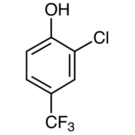 2-Chloro-4-(trifluoromethyl)phenol, CAS RN: 35852-58-5, Product Number: C3355