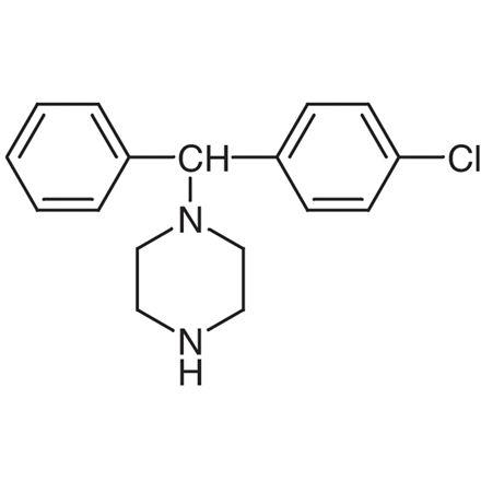 1-(4-Chlorobenzhydryl)piperazine, CAS RN: 303-26-4, Product Number: C1611