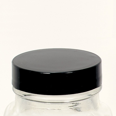 Screw Caps, Black Molded, 58 mm, Pack of 12