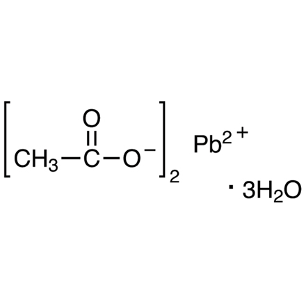 Lead(II) Acetate Trihydrate, CAS RN: 6080-56-4, Product Number: L0330