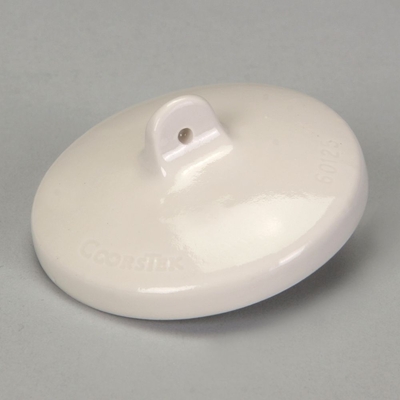 Crucible Cover, Porcelain, 38 mm