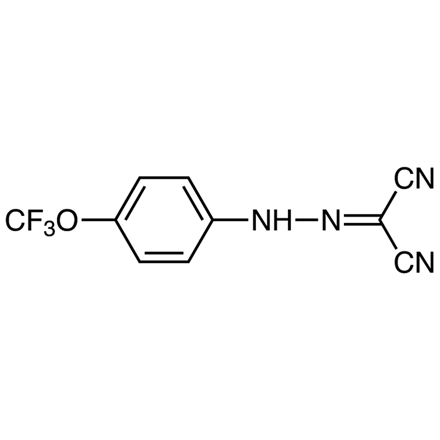 Carbonyl Cyanide 4-(Trifluoromethoxy)phenylhydrazone, CAS RN: 370-86-5, Product Number: C3463