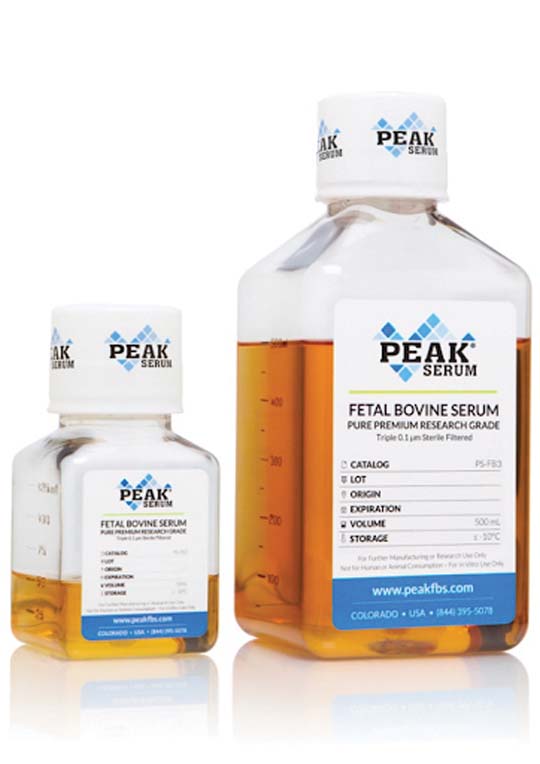 Fetal Bovine Serum (FBS), US Origin, TET-Approved, Pure Premium Research Grade, 500 mL