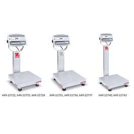 Ohaus Defender 5000 Standard Bench Scales with TD52XW Stainless Steel Indicator