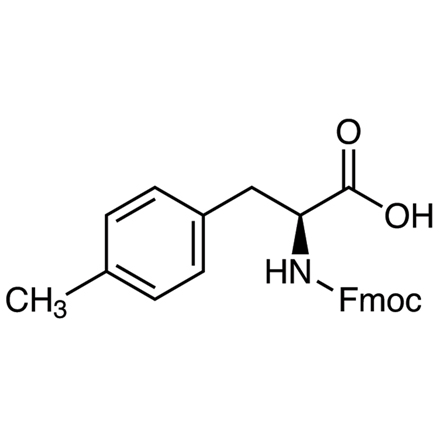N-[(9H-Fluoren-9-ylmethoxy)carbonyl]-4-methyl-L-phenylalanine, CAS RN: 199006-54-7, Product Number: F1032