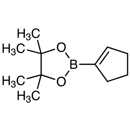 2-(1-Cyclopentenyl)-4,4,5,5-tetramethyl-1,3,2-dioxaborolane, CAS RN: 287944-10-9, Product Number: C3385