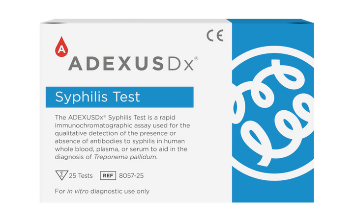 ADEXUSDx® Syphilis Assay Case (Boxes of 25) 