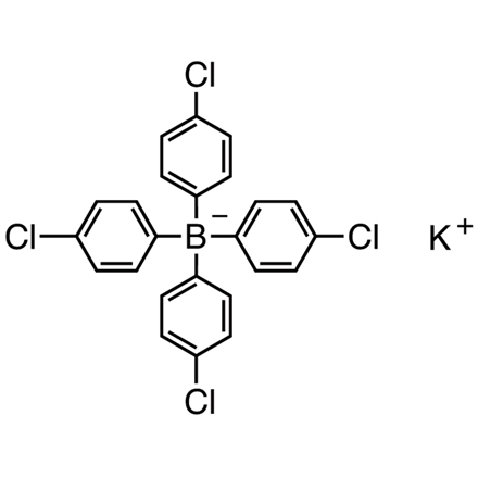 Potassium Tetrakis(4-chlorophenyl)borate [Anion for the neutral carrier type ion electrode], CAS RN: 14680-77-4, Product Number: A5132