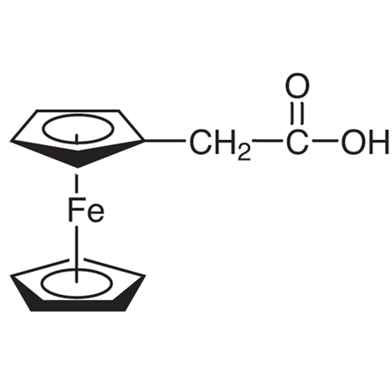 Ferroceneacetic Acid, CAS RN: 1287-16-7, Product Number: F0406