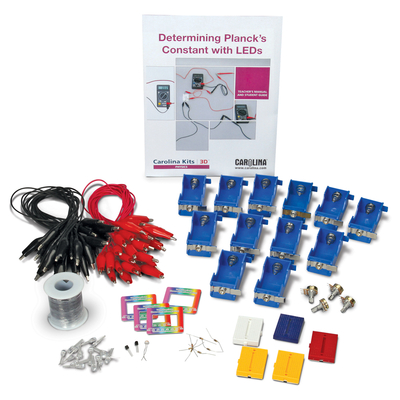 Determining Plancks Constant with LEDs: Investigating the Photoelectric Effect and Electronic Light Sensors Kit