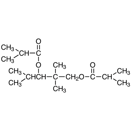 2,2,4-Trimethyl-1,3-pentanediol Diisobutyrate, CAS RN: 6846-50-0, Product Number: T0997