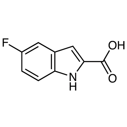 5-Fluoroindole-2-carboxylic Acid, CAS RN: 399-76-8, Product Number: F0716