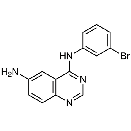 N4-(3-Bromophenyl)quinazoline-4,6-diamine, CAS RN: 169205-78-1, Product Number: B5416