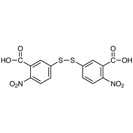 5,5'-Dithiobis(2-nitrobenzoic Acid) [for Determination of SH groups], CAS RN: 69-78-3, Product Number: D0944