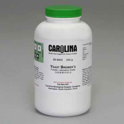 Yeast, Brewers, Powder, Laboratory Grade, 500 g