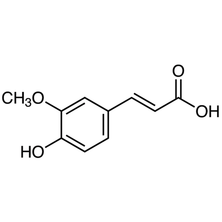 trans-Ferulic Acid (purified by sublimation), CAS RN: 537-98-4, Product Number: F1257