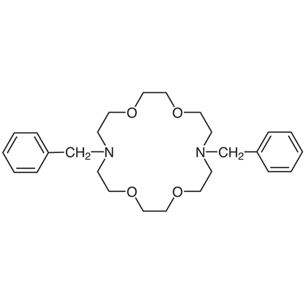 N,N'-Dibenzyl-4,13-diaza-18-crown 6-Ether, CAS RN: 69703-25-9, Product Number: D2321
