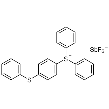 Diphenyl[4-(phenylthio)phenyl]sulfonium Hexafluoroantimonate, CAS RN: 71449-78-0, Product Number: D5952